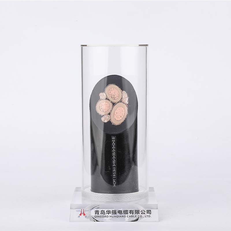 MCPT кабель для угольного комбайна, металлический экран, резиновая оболочка, гибкий кабель заземления, резиновый кабель (1)