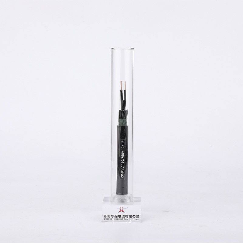 ZR-KVV огнестойкий контрольный кабель, медная жила, с изоляцией из ПВХ, оболочка из ПВХ (2)